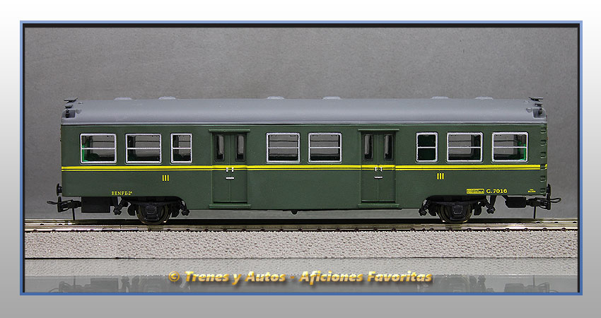 Coche pasajeros Tipo C "Yencas" - Renfe